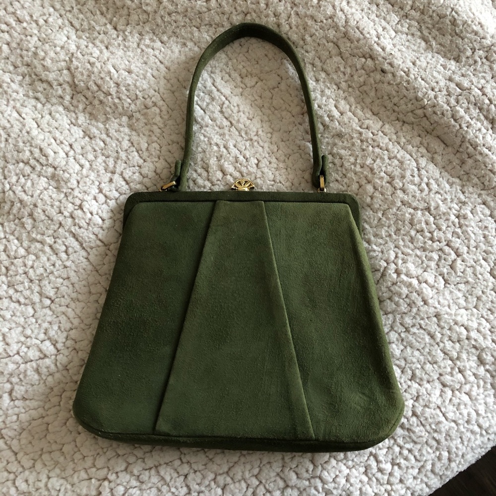 Small green clutch